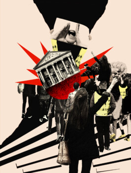 editorial collage illustration