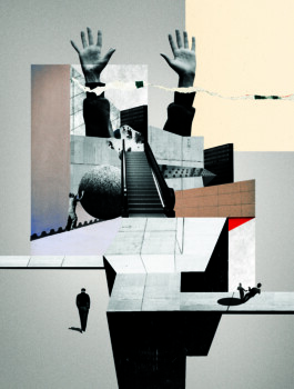  editorial collage illustration