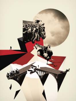 editorial collage illustration