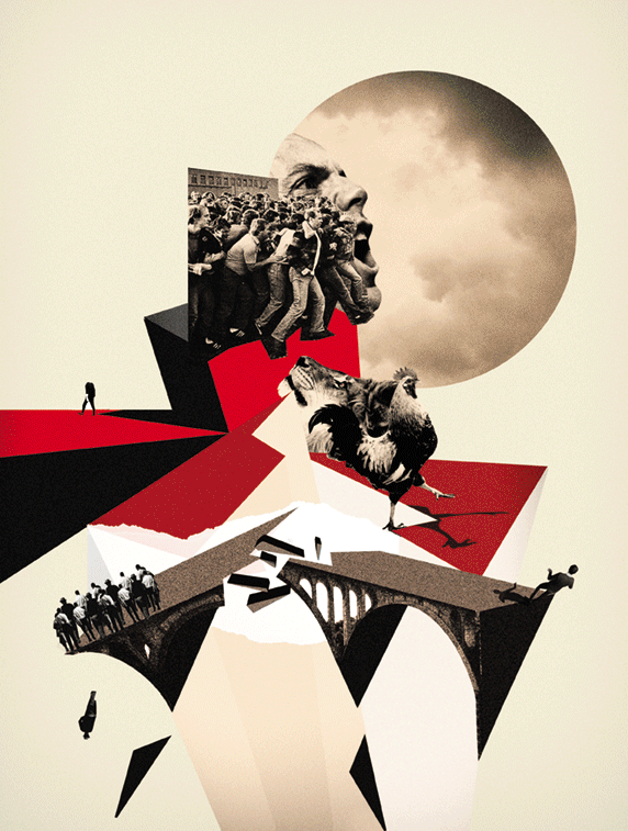  editorial collage illustration