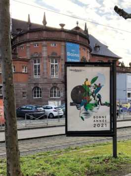 communication collage illustration